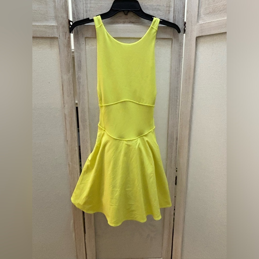 lululemon athletica Yellow Mini Dress